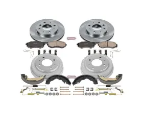 Power Stop Autospecialty Brake Kit Front & Rear Hyundai Elantra 1998-2000