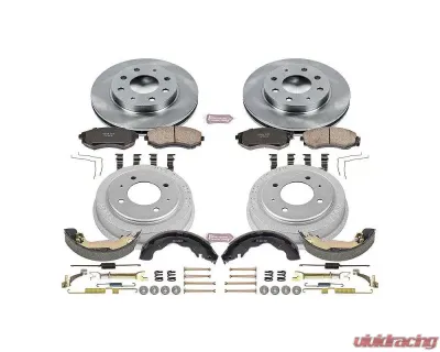 Power Stop Autospecialty Brake Kit Front & Rear Hyundai Elantra 1998-2000 - KOE15157DK
