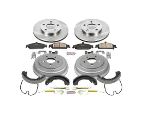 Power Stop Autospecialty Brake Kit Front & Rear Chevrolet Malibu 2004-2005