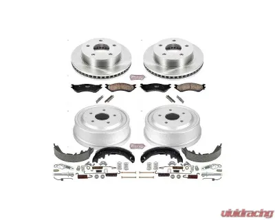 Power Stop Autospecialty Brake Kit Front & Rear Dodge Ram 1500 2000-2001 - KOE15165DK