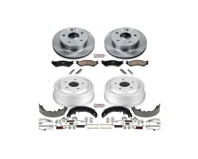 Power Stop Autospecialty Brake Kit Front & Rear Dodge Ram 1500 2000-2001