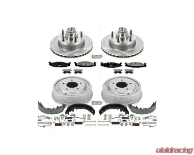Power Stop Autospecialty Brake Kit Front & Rear Ford E-150 1997-1999 - KOE15170DK