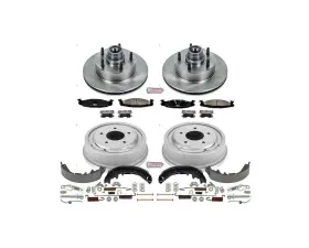 Power Stop Autospecialty Brake Kit Front & Rear Ford E-150 1997-1999