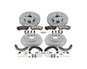 Power Stop Autospecialty Brake Kit Front & Rear Mazda Protege 1999-2000