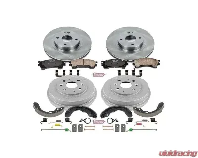 Power Stop Autospecialty Brake Kit Front & Rear Mazda Protege 1999-2000 - KOE15188DK