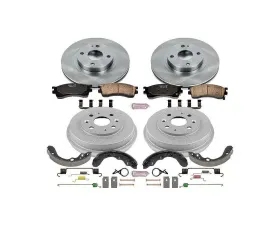 Power Stop Autospecialty Brake Kit Front & Rear Mazda Protege 2001-2003