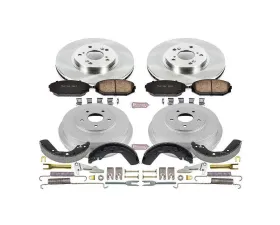 Power Stop Autospecialty Brake Kit Front & Rear Honda Odyssey 1999-2001