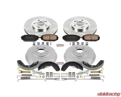 Power Stop Autospecialty Brake Kit Front & Rear Honda Odyssey 1999-2001 - KOE15190DK
