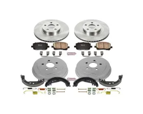 Power Stop Autospecialty Brake Kit Front & Rear Toyota Corolla 2003-2008