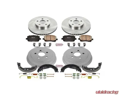 Power Stop Autospecialty Brake Kit Front & Rear Toyota Corolla 2003-2008 - KOE15200DK