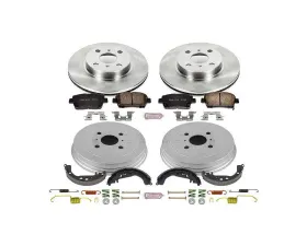 Power Stop Autospecialty Brake Kit Front & Rear Toyota Prius 2001-2003