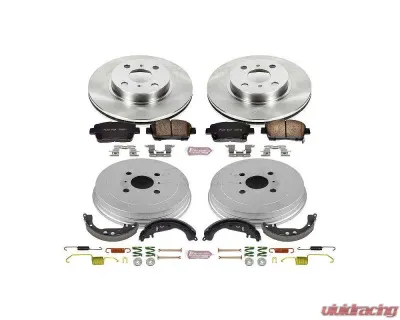 Power Stop Autospecialty Brake Kit Front & Rear Toyota Prius 2001-2003 - KOE15201DK