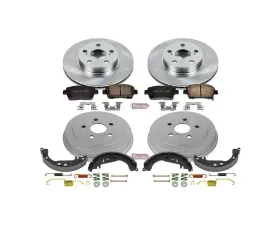 Power Stop Autospecialty Brake Kit Front & Rear Toyota Prius 2004-2008