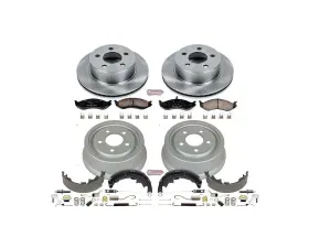 Power Stop Autospecialty Brake Kit Front & Rear Jeep Wrangler 2001-2006