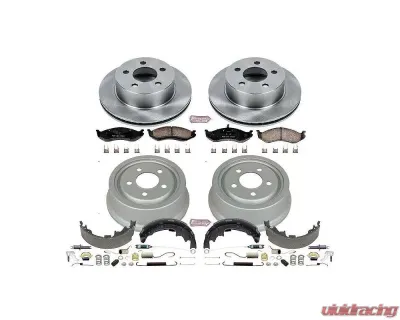 Power Stop Autospecialty Brake Kit Front & Rear Jeep Wrangler 2001-2006 - KOE15215DK