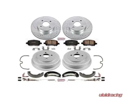 Power Stop Autospecialty Brake Kit Front & Rear Saturn Ion 2003-2007 - KOE15224DK