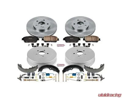 Power Stop Autospecialty Brake Kit Front & Rear Toyota Sienna 2004-2010 - KOE15230DK
