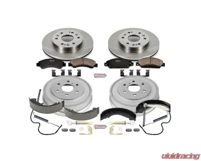 Power Stop Autospecialty Brake Kit Front & Rear Chevrolet Silverado 1500 2WD 2005-2007 - KOE15237DK