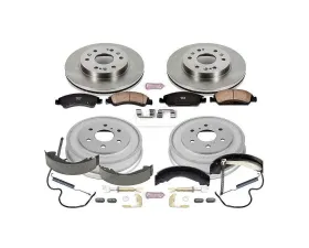 Power Stop Autospecialty Brake Kit Front & Rear Chevrolet Silverado 1500 2WD 2007-2008