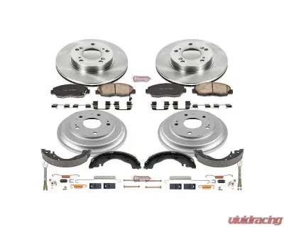 Power Stop Autospecialty Brake Kit Front & Rear Honda Civic Coupe 2006-2011 - KOE15241DK