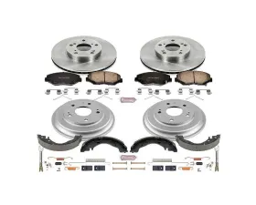 Power Stop Autospecialty Brake Kit Front & Rear Honda Civic Coupe 2013-2015