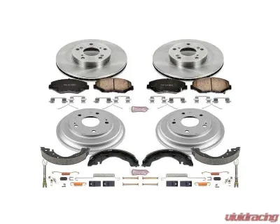 Power Stop Autospecialty Brake Kit Front & Rear Honda Civic Coupe 2013-2015 - KOE15243DK