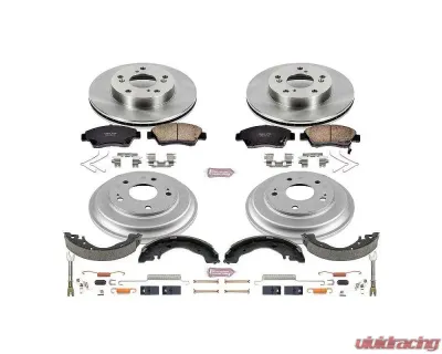 Power Stop Autospecialty Brake Kit Front & Rear Honda Civic Sedan 2013-2015 - KOE15244DK