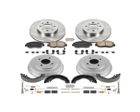 Power Stop Autospecialty Brake Kit Front & Rear Honda Insight 2010-2014