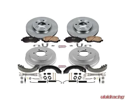 Power Stop Autospecialty Brake Kit Front & Rear Dodge Caliber 2007-2012 - KOE15251DK