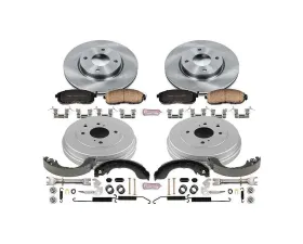 Power Stop Autospecialty Brake Kit Front & Rear Nissan Cube 2010-2014
