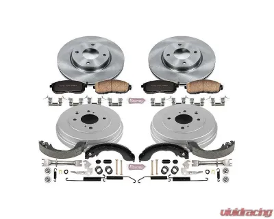 Power Stop Autospecialty Brake Kit Front & Rear Nissan Cube 2010-2014 - KOE15252DK