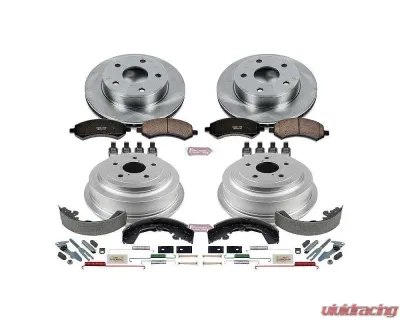 Power Stop Autospecialty Brake Kit Front & Rear Dodge Dakota 2005-2010 - KOE15254DK