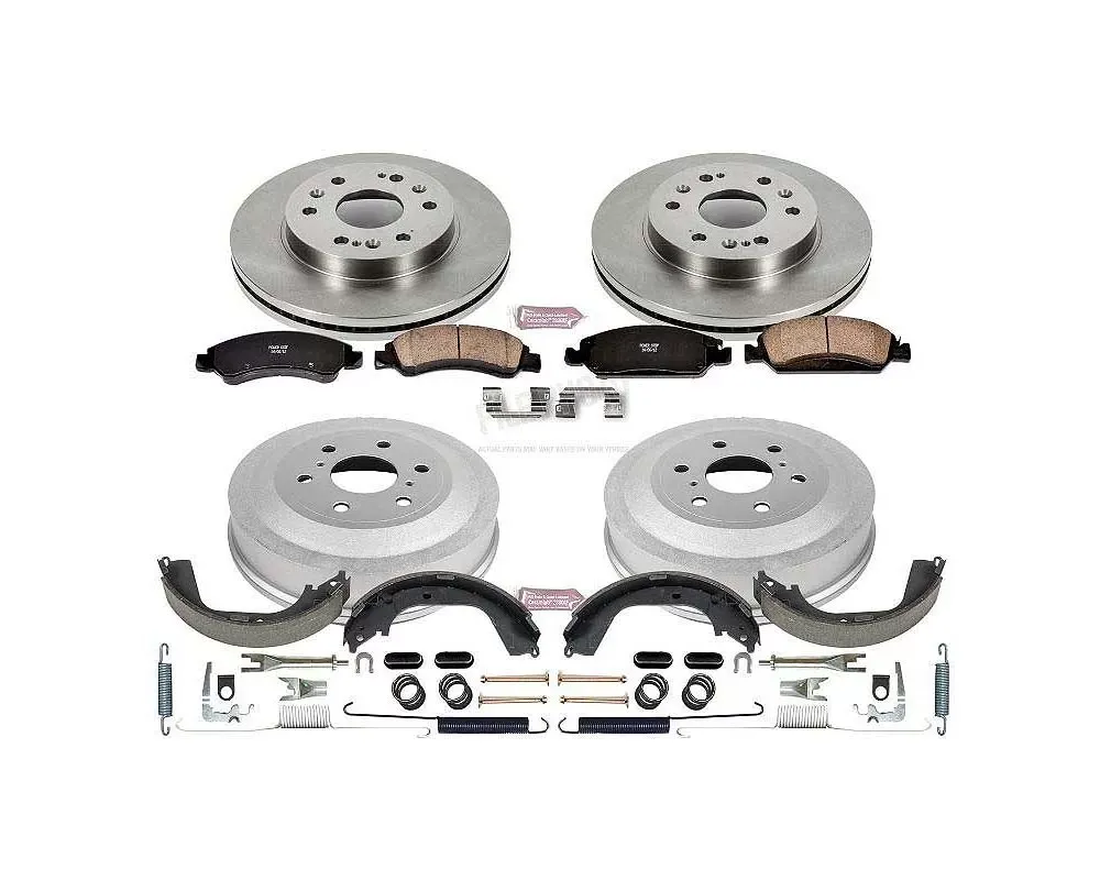 Power Stop Autospecialty Brake Kit Front & Rear Chevrolet Silverado 1500 2WD 2009-2013 - KOE15263DK