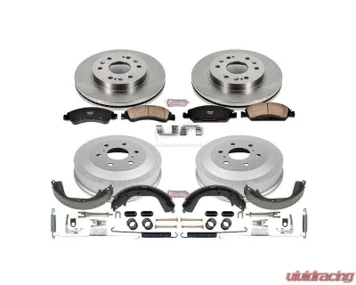 Power Stop Autospecialty Brake Kit Front & Rear Chevrolet Silverado 1500 2WD 2009-2013 - KOE15263DK