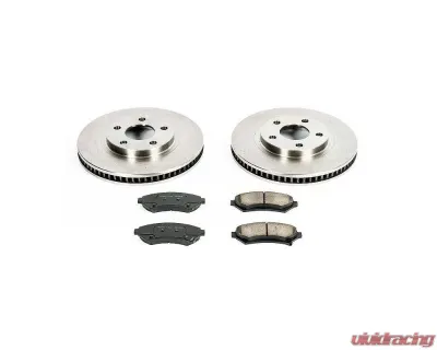 Power Stop Autospecialty Brake Kit Front Buick LeSabre 2000-2004 - KOE1542