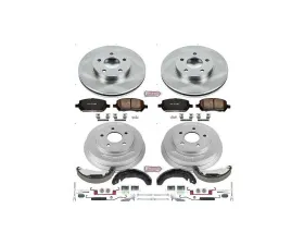 Power Stop Autospecialty Brake Kit Front & Rear Pontiac G5 2009-2010