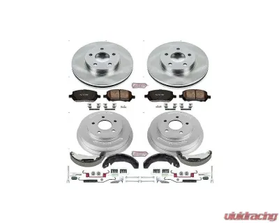 Power Stop Autospecialty Brake Kit Front & Rear Pontiac G5 2009-2010 - KOE15422DK