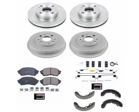 Power Stop Autospecialty Brake Kit Front & Rear Mazda Protege 1999-2001