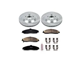 Power Stop Autospecialty Brake Kit Front Cadillac XLR 2004