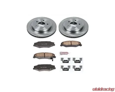 Power Stop Autospecialty Brake Kit Rear Cadillac XLR 2004-2009 - KOE1563