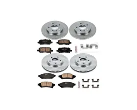 Power Stop Autospecialty Brake Kit Front & Rear Pontiac Grand Prix 2004