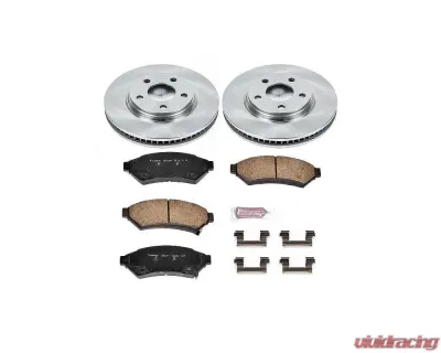 Power Stop Autospecialty Brake Kit Front Buick Allure 2005-2009 - KOE1588