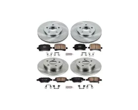 Power Stop Autospecialty Brake Kit Front & Rear Chevrolet Malibu 2004-2008