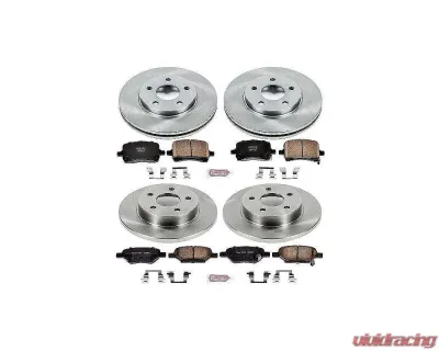 Power Stop Autospecialty Brake Kit Front & Rear Chevrolet Malibu 2004-2008 - KOE1618