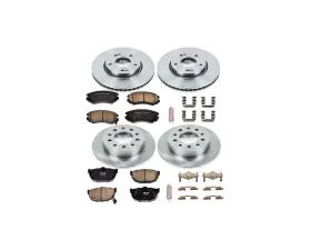 Power Stop Autospecialty Brake Kit Front & Rear Hyundai Tiburon 2003-2008