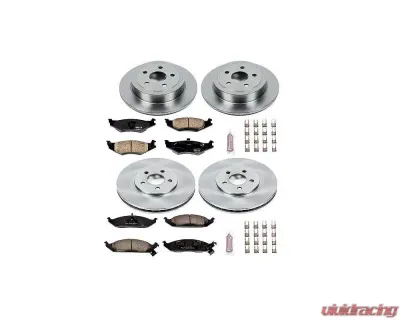 Power Stop Autospecialty Brake Kit Front & Rear Plymouth Breeze 1996-2000 - KOE1680
