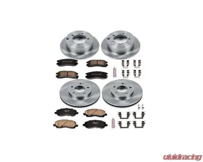 Power Stop Autospecialty Brake Kit Front & Rear Chrysler Sebring 2001-2005 - KOE1683
