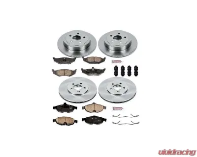 Power Stop Autospecialty Brake Kit Front & Rear Chrysler Sebring 2001-2006 - KOE1685