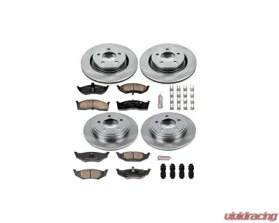 Power Stop Autospecialty Brake Kit Front & Rear Chrysler 300M 1999-2002 - KOE1701