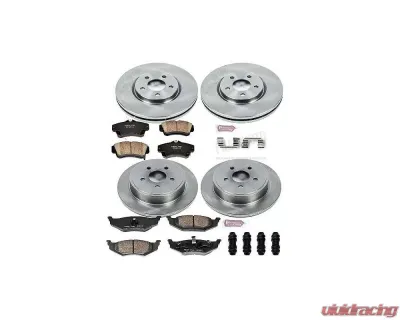 Power Stop Autospecialty Brake Kit Front & Rear Chrysler PT Cruiser 2003-2009 - KOE1708